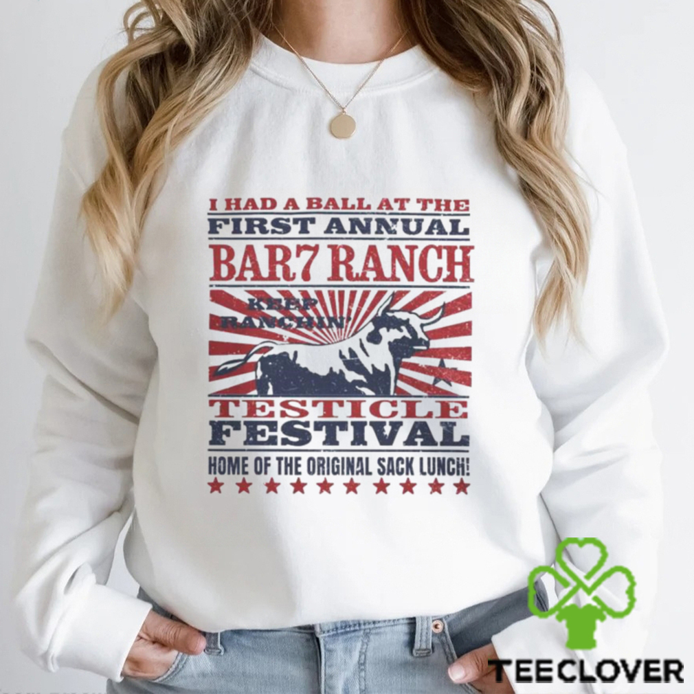 Bar 7 Ranch Testicle Festival shirt Bar 7 Ranch Testicle Festival shirt