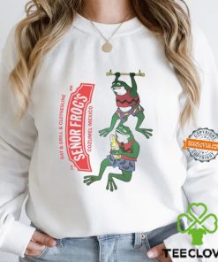 Bar And Grill And Clothesline Senor Frog's Cozumel Mexico t shirt