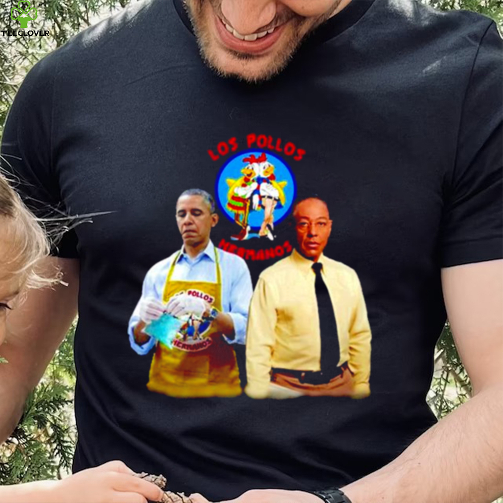 Barack Obama and Gus Fring Los Pollos Hermanos shirt Barack Obama and Gus Fring Los Pollos Hermanos shirt