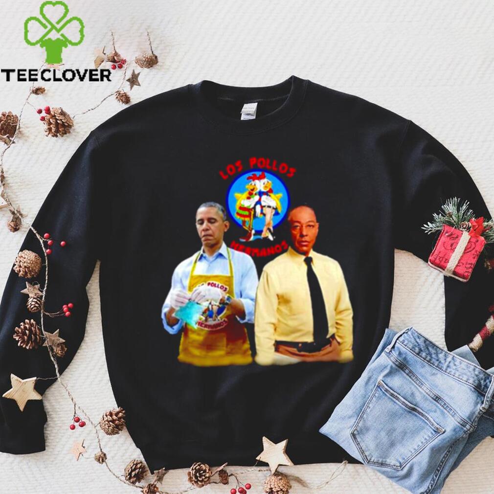 Barack Obama and Gus Fring Los Pollos Hermanos shirt Barack Obama and Gus Fring Los Pollos Hermanos shirt