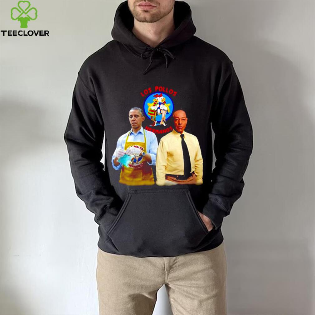 Barack Obama and Gus Fring Los Pollos Hermanos shirt Barack Obama and Gus Fring Los Pollos Hermanos shirt