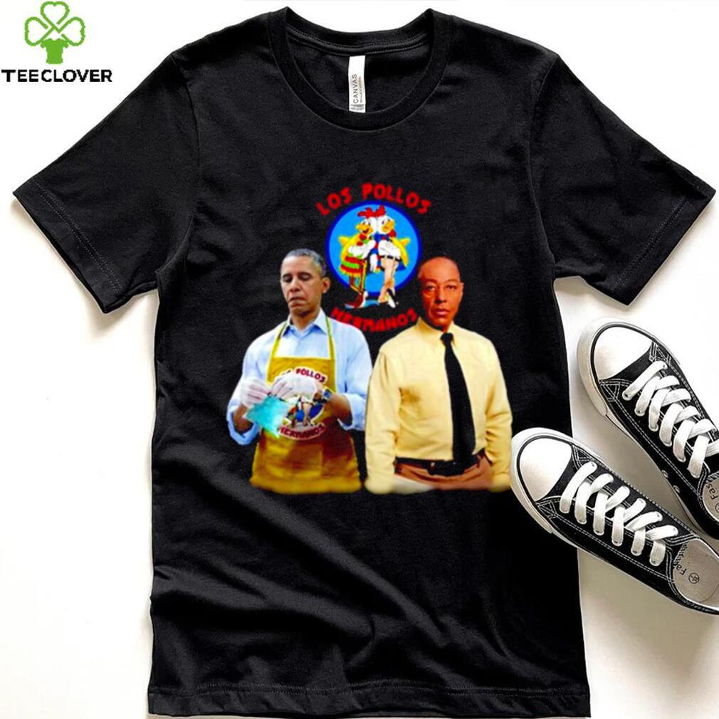 Barack Obama and Gus Fring Los Pollos Hermanos shirt Barack Obama and Gus Fring Los Pollos Hermanos shirt