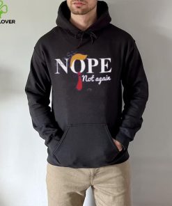 Barbara Hershey Wearing Nope Not Again Shirt