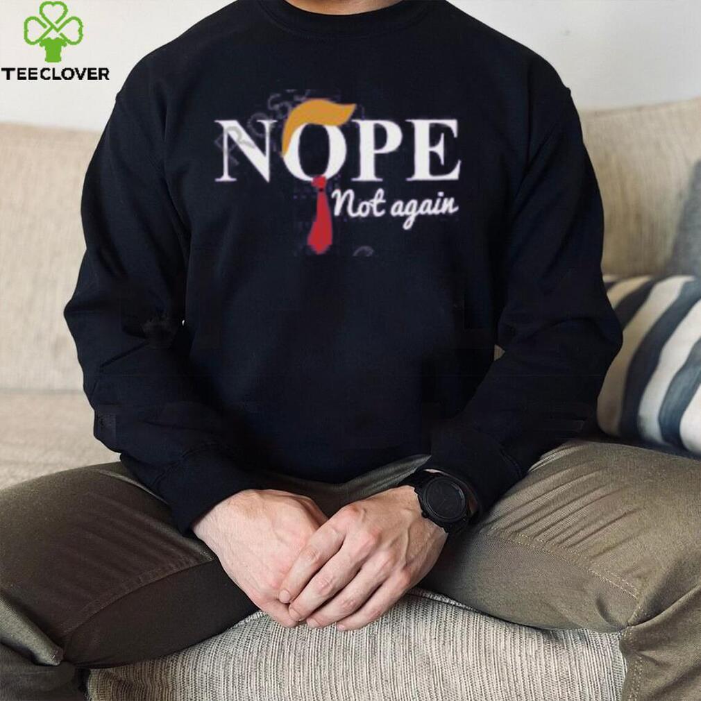 Barbara Hershey Wearing Nope Not Again Shirt Barbara Hershey Wearing Nope Not Again Shirt