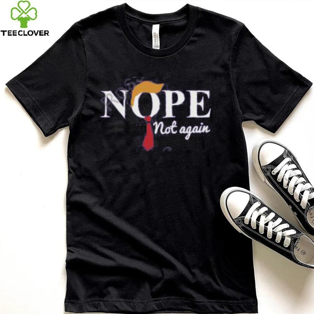 Barbara Hershey Wearing Nope Not Again Shirt Barbara Hershey Wearing Nope Not Again Shirt