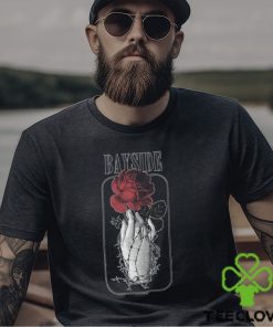 Barbed Rose Black T Shirt