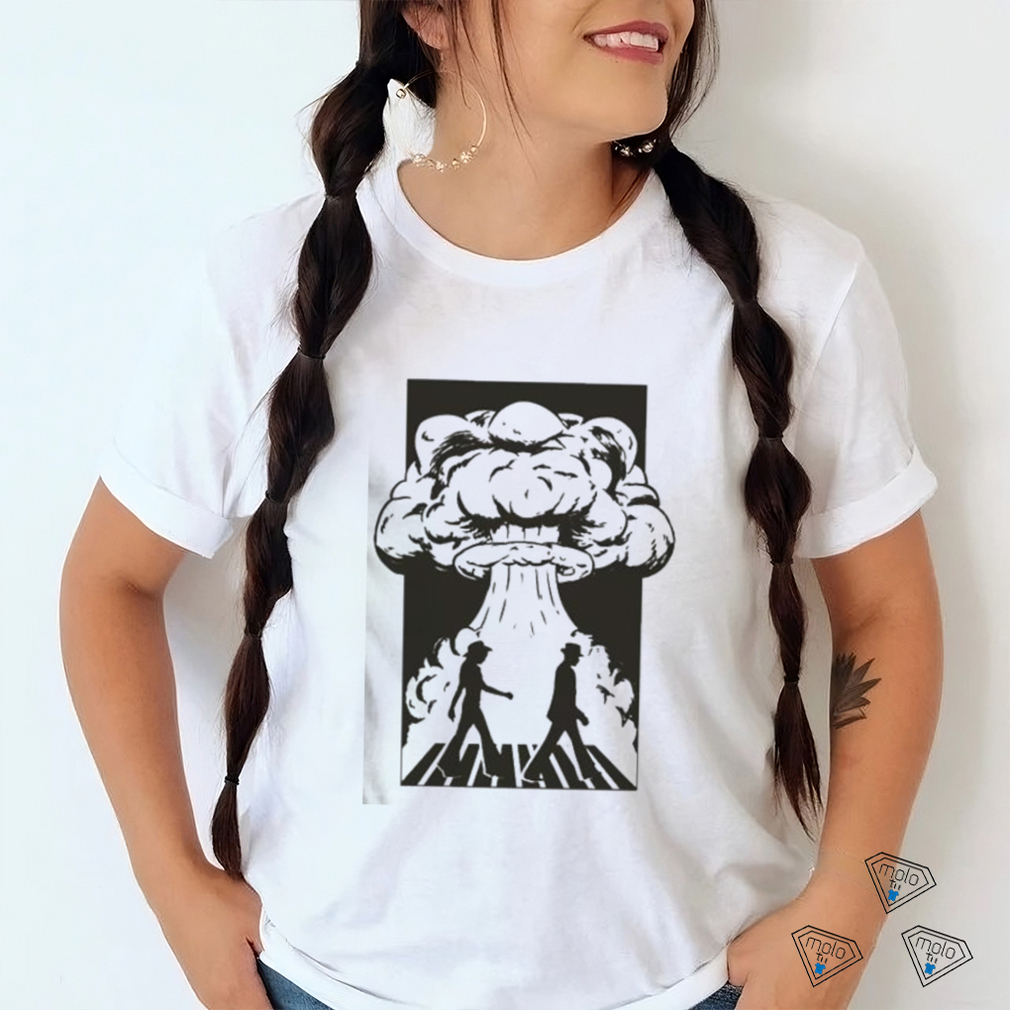 Barbie Barbenheimer Abbey Road shirt Barbie Barbenheimer Abbey Road shirt
