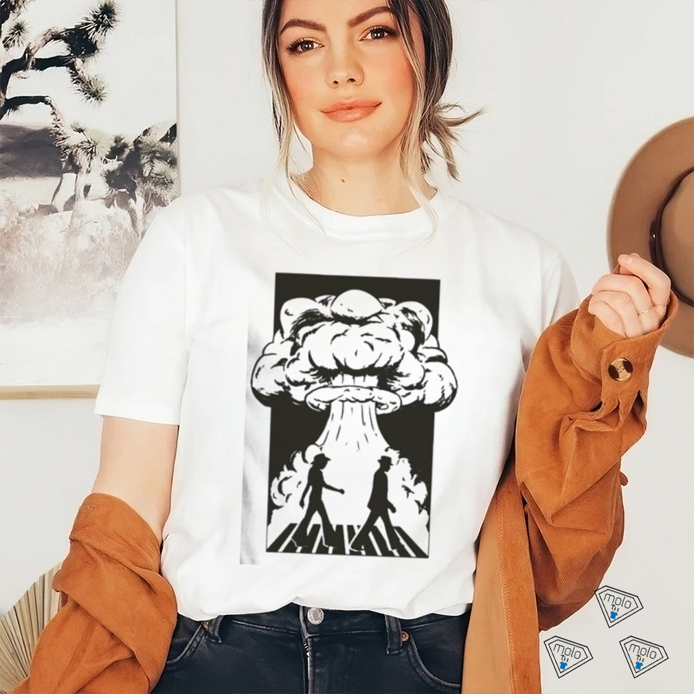Barbie Barbenheimer Abbey Road shirt Barbie Barbenheimer Abbey Road shirt