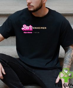 Barbie X Oppenheimer Summer Blockbuster Pink Shirt