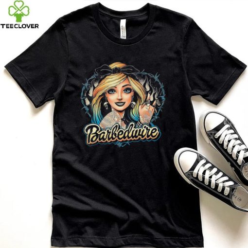 Barbie rocker girl cartoon shirt
