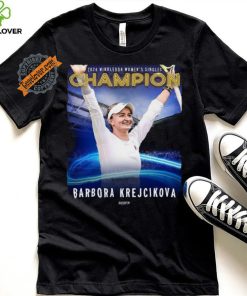 Barbora Krejčíková 2024 Wimbledon Women’s Singles Champion shirt