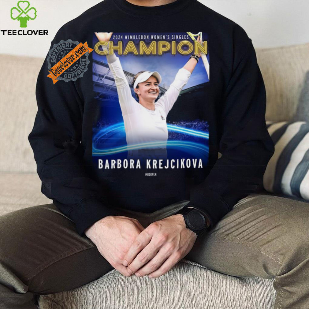Barbora Krejčíková 2024 Wimbledon Women’s Singles Champion shirt Barbora Krejčíková 2024 Wimbledon Women’s Singles Champion shirt