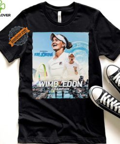 Barbora Krejčíková Women’s Singles Wimbledon Champion 2024 shirt