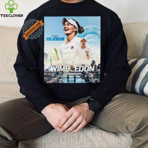Barbora Krejčíková Women’s Singles Wimbledon Champion 2024 shirt