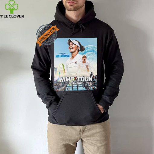 Barbora Krejčíková Women’s Singles Wimbledon Champion 2024 shirt