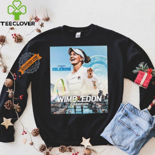 Barbora Krejčíková Women’s Singles Wimbledon Champion 2024 shirt