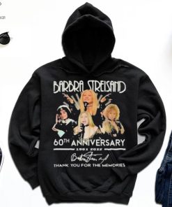 Barbra Streisand 60th anniversary 1961 2022 thank you for the memories signature shirt 2 Barbra Streisand 60th anniversary 1961 2022 thank you for the memories signature shirt