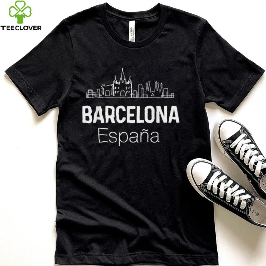 Barcelona Espana Spain Est. Souvenir Flag Map Vacation T Shirt Barcelona Espana Spain Est. Souvenir Flag Map Vacation T Shirt
