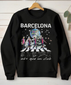 Barcelona FC 2024 Christmas Mes Que Un Club T Shirt