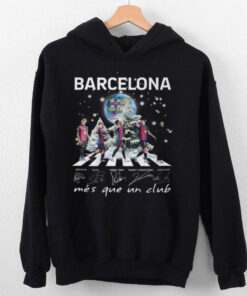 Barcelona FC 2024 Christmas Mes Que Un Club T Shirt