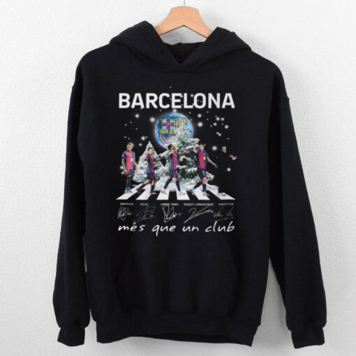 Barcelona FC 2024 Christmas Mes Que Un Club T Shirt