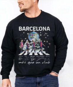 Barcelona FC 2024 Christmas Mes Que Un Club T Shirt