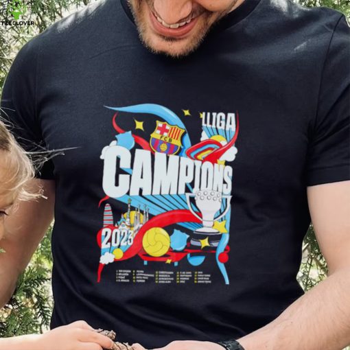 Barcelona FC La LLiga Campions 2023 hoodie, sweater, longsleeve, shirt v-neck, t-shirt