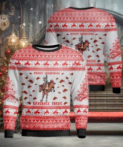 Bareback Bronc Christmas Gift Ugly Christmas Sweater