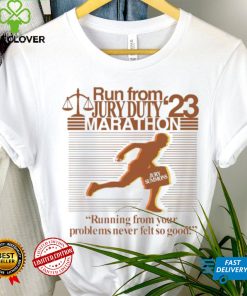 Barelylegal Run From Jury Duty 23 Marathon Running From Your Problems Never Felt So Good Shirt 1 Barelylegal Run From Jury Duty 23 Marathon Running From Your Problems Never Felt So Good Shirt