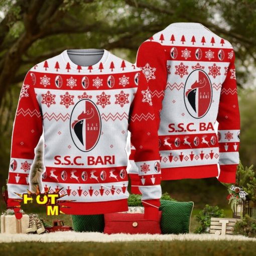 Bari 1908 Team Football Lega Serie A Ugly Christmas Sweater Christmas Gift