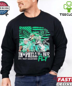 Barkley Saquon Philadelphia Eagles In Philly We Fly NFC East Champions T shirt