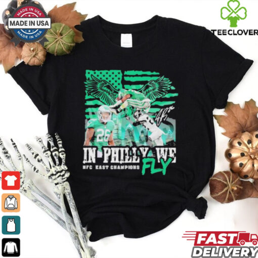 Barkley Saquon Philadelphia Eagles In Philly We Fly NFC East Champions T shirt