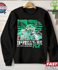 Barkley Saquon Philadelphia Eagles In Philly We Fly NFC East Champions T shirt