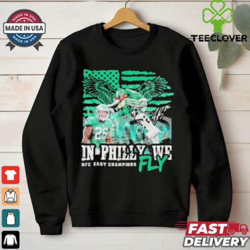 Barkley Saquon Philadelphia Eagles In Philly We Fly NFC East Champions T shirt