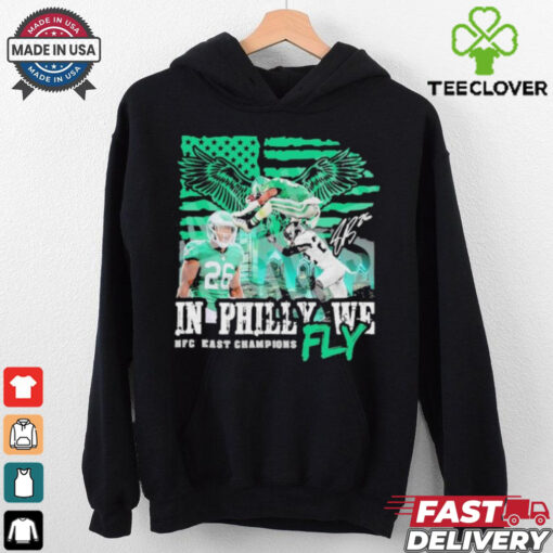 Barkley Saquon Philadelphia Eagles In Philly We Fly NFC East Champions T shirt