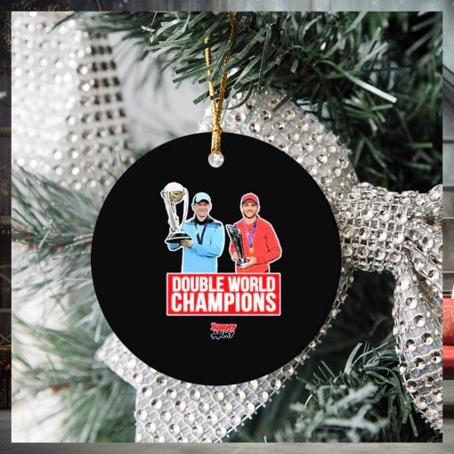Barmy Army Double World Champions Ornament Christmas
