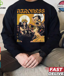 Baroness Yellow Tracklist T Shirt