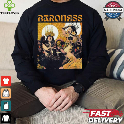 Baroness Yellow Tracklist T Shirt