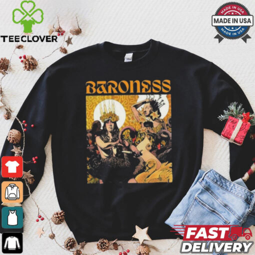 Baroness Yellow Tracklist T Shirt