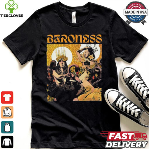 Baroness Yellow Tracklist T Shirt