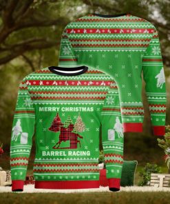 Barrel Racing Ugly Christmas Sweater