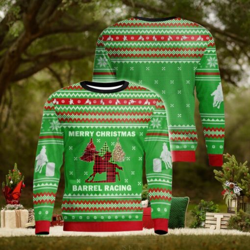 Barrel Racing Ugly Christmas Sweater