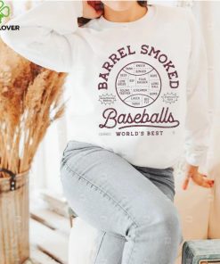 Barrel Smoked Baseballs World’s Best shirt