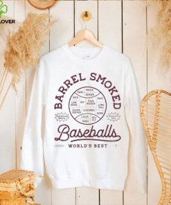 Barrel Smoked Baseballs World’s Best hoodie, sweater, longsleeve, shirt v-neck, t-shirt