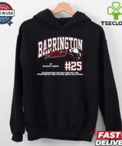 Barrington Fillies #25 Celebrating The Rich History And Tradition Of High School Girls Volleyball Shirt