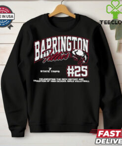 Barrington Fillies #25 Celebrating The Rich History And Tradition Of High School Girls Volleyball Shirt