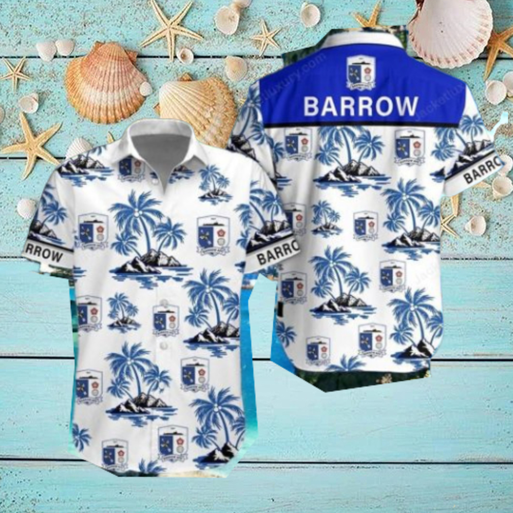 Barrow AFC Button Up Shirt Hawaiian Shirt Impressive Gift Barrow AFC Button Up Shirt Hawaiian Shirt Impressive Gift