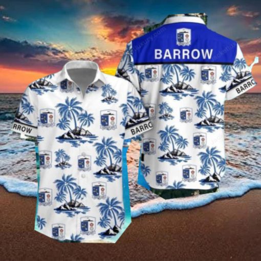 Barrow AFC Button Up Shirt Hawaiian Shirt Impressive Gift