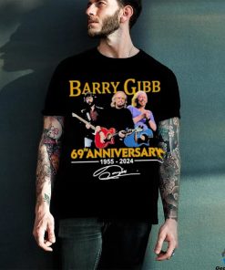Barry Gibb 69th Anniversary 1955 2024 Signature T Shirt