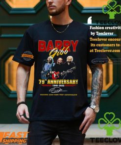 Barry Gibb 79th Anniversary 1946 2025 Thank You For The Memories T shirt
